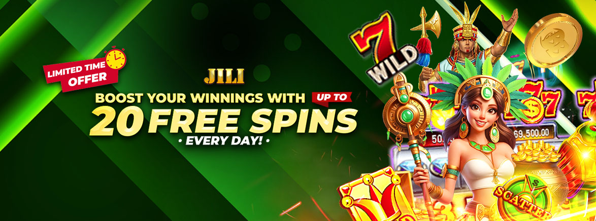 JILI 20 Daily Free Spin